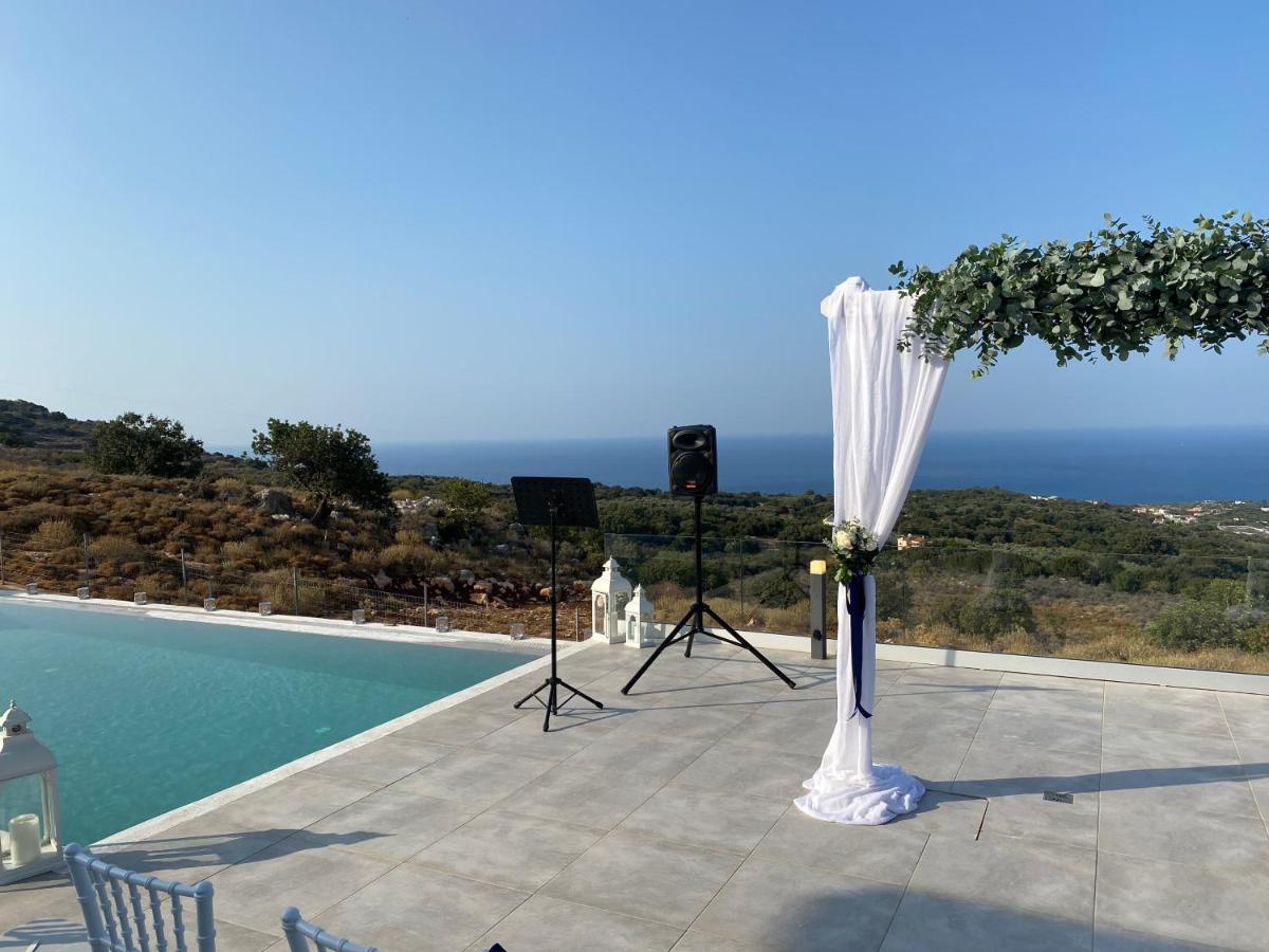 Eva Villas West With Infinity Pool & And Panoramic Sea View Йерані Екстер'єр фото